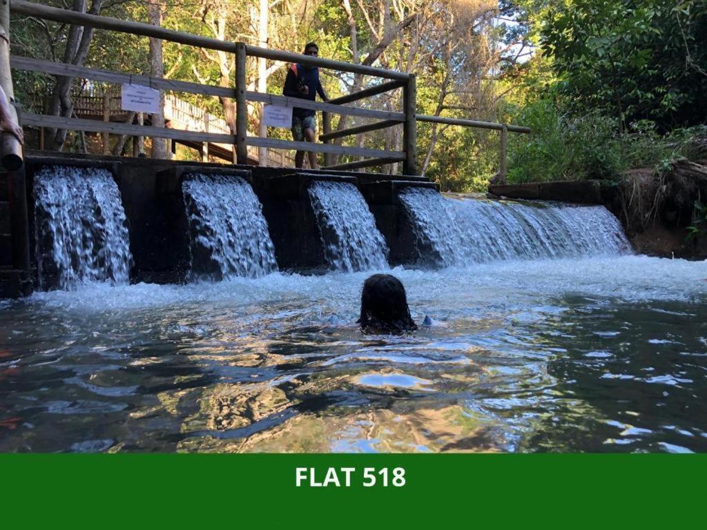 Park Veredas Do Rio Quente Flat 518 - Com Acesso Ao Rio Exterior foto